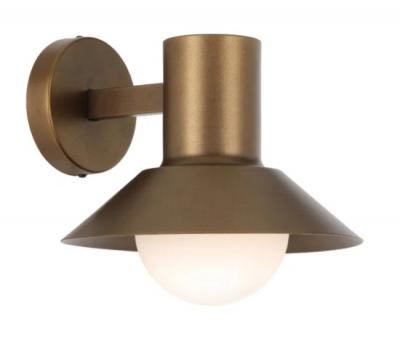 DELORE EXTERIOR WALL LIGHT VINTAGE BRASS